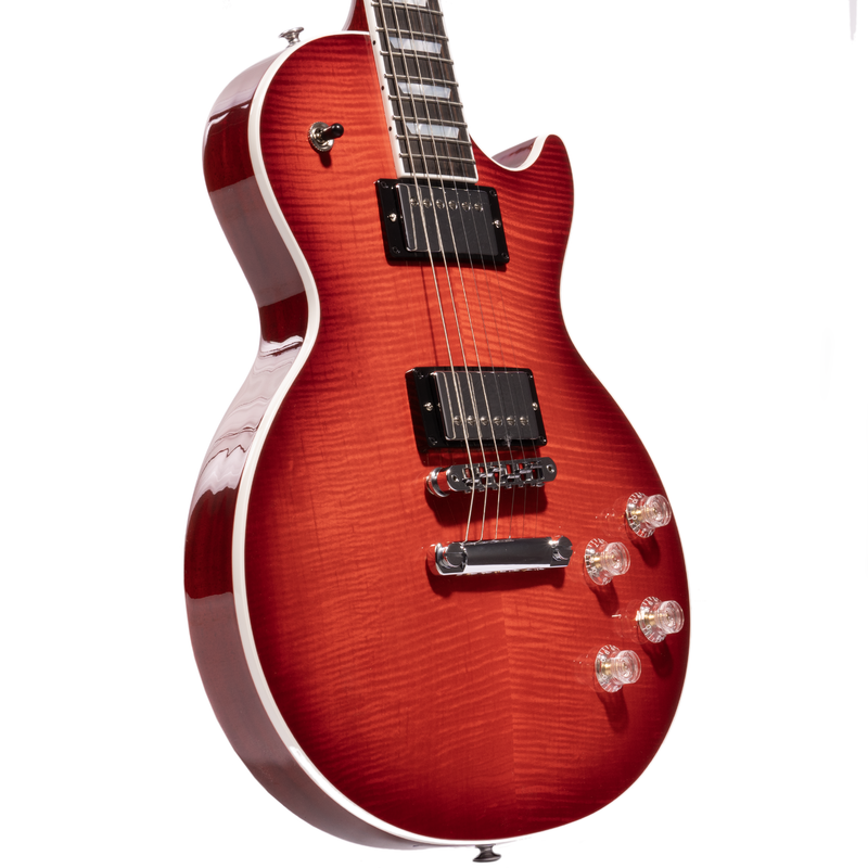 Gibson Les Paul Modern Figured Electric Guitar with BurstBucker Pickups, Cherry Burst