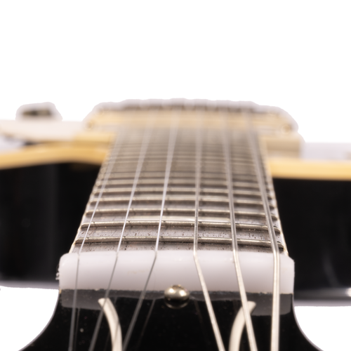 Gibson Custom Shop 1958 Les Paul Standard Electric Guitar, Murphy Lab Ultra Light Aged, All Ebony