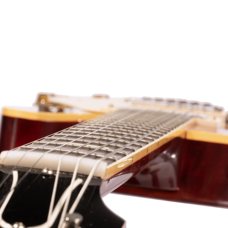 Gibson Custom Shop 1958 Les Paul Standard Reissue Electric Guitar, VOS Washed Cherry Sunburst