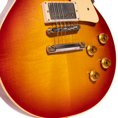 Gibson Custom Shop 1958 Les Paul Standard Reissue Electric Guitar, VOS  Washed Cherry Sunburst