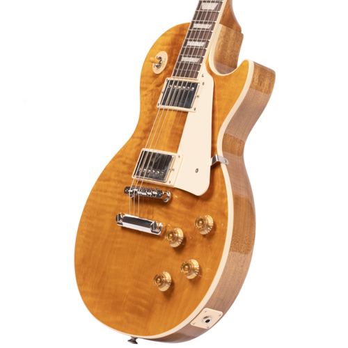 Gibson Les Paul Standard ‘50s Figured Top Electric Guitar, Honey Amber