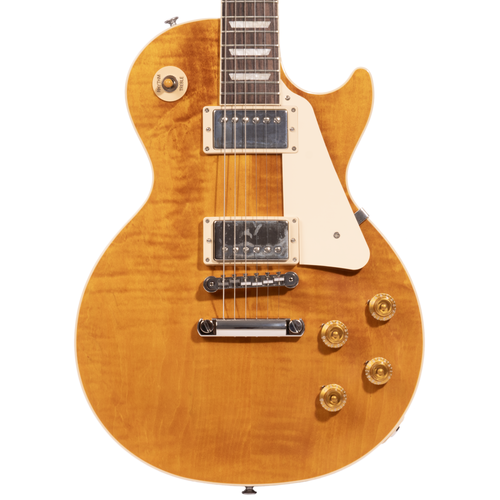Gibson Les Paul Standard ‘50s Figured Top Electric Guitar, Honey Amber