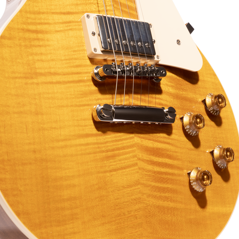 Gibson Les Paul Standard ‘50s Figured Top Electric Guitar, Honey Amber