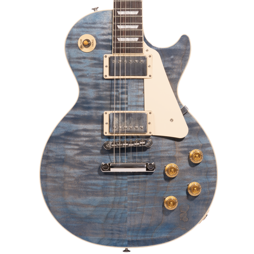 Gibson Les Paul Standard 50s Electric Guitar Ocean Blue Figured Top
