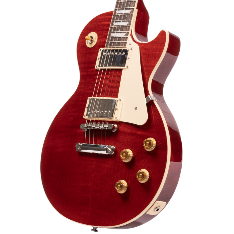 Gibson Les Paul Standard ‘50s Figured Top Electric Guitar, '60s Cherry