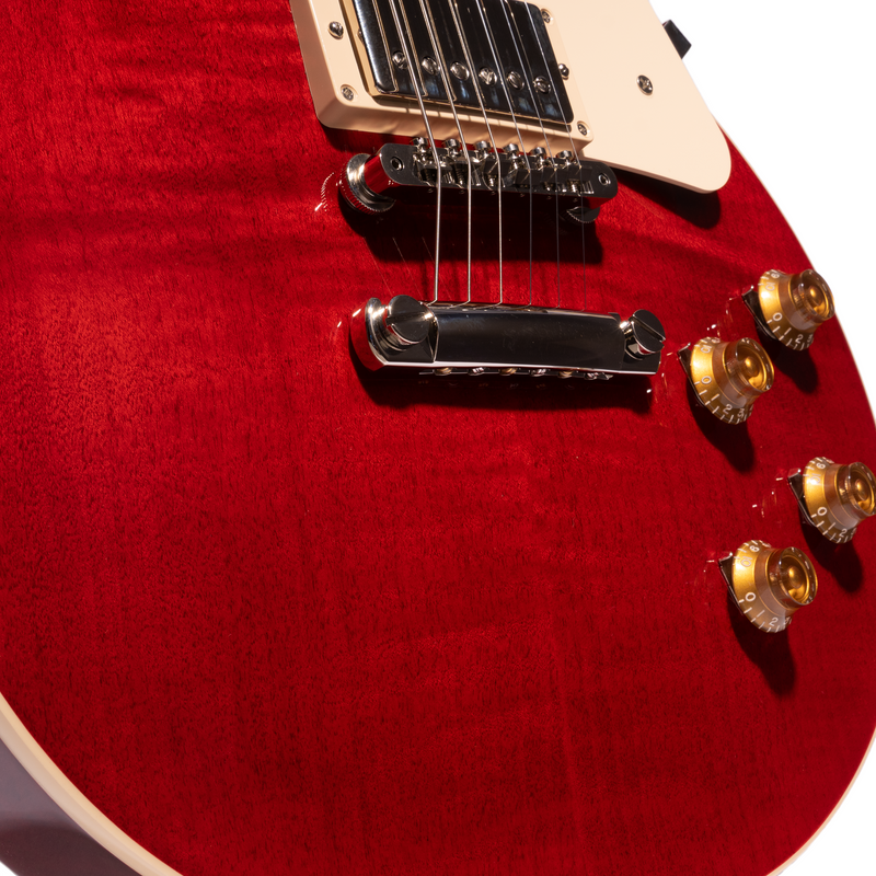 Gibson Les Paul Standard ‘50s Figured Top Electric Guitar, '60s Cherry