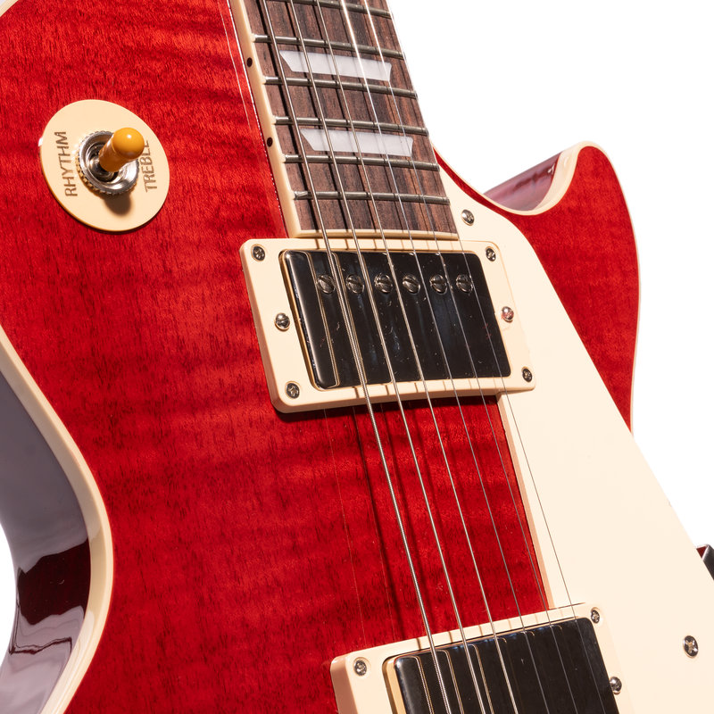 Gibson Les Paul Standard ‘50s Figured Top Electric Guitar, '60s Cherry