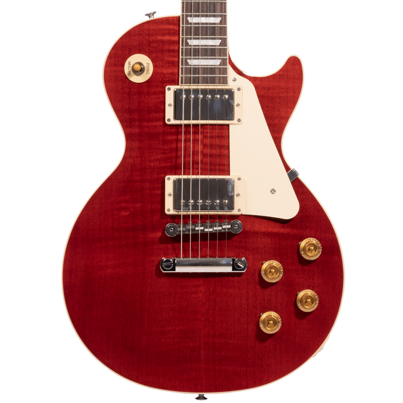 Gibson Les Paul Standard ‘50s Figured Top Electric Guitar, '60s Cherry