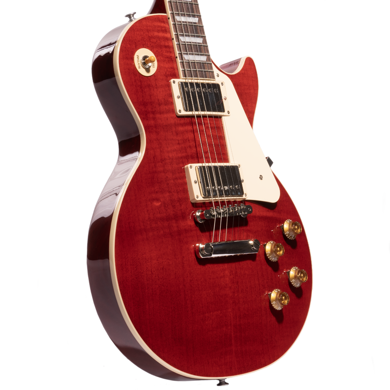 Gibson Les Paul Standard ‘50s Figured Top Electric Guitar, '60s Cherry