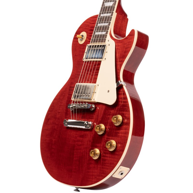 Gibson Les Paul Standard ‘50s Figured Top Electric Guitar, '60s Cherry