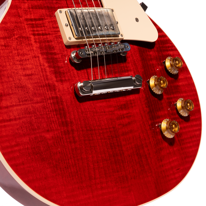 Gibson Les Paul Standard ‘50s Figured Top Electric Guitar, '60s Cherry