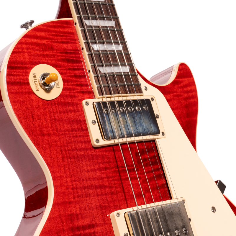 Gibson Les Paul Standard ‘50s Figured Top Electric Guitar, '60s Cherry