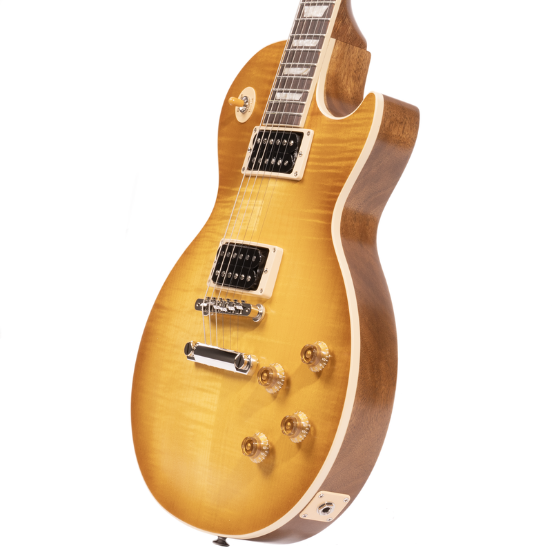 Gibson Les Paul Standard 50s Faded Electric Guitar, Vintage Honey Burst w/ Hardshell Case
