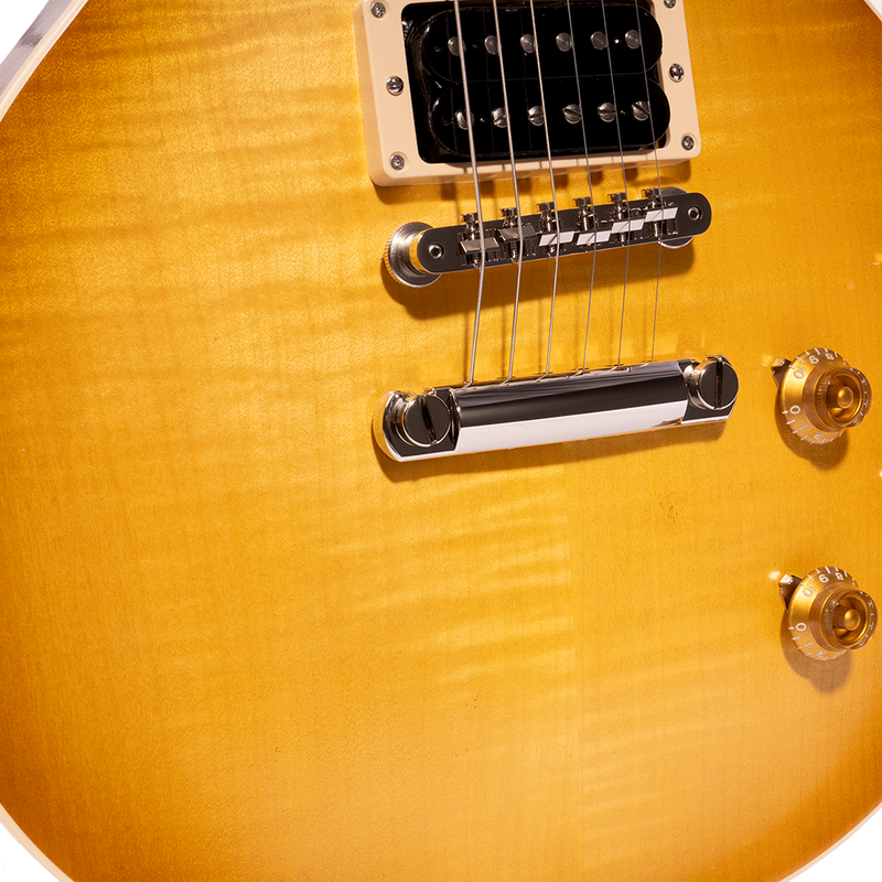Gibson Les Paul Standard 50s Faded Electric Guitar, Vintage Honey Burst w/ Hardshell Case