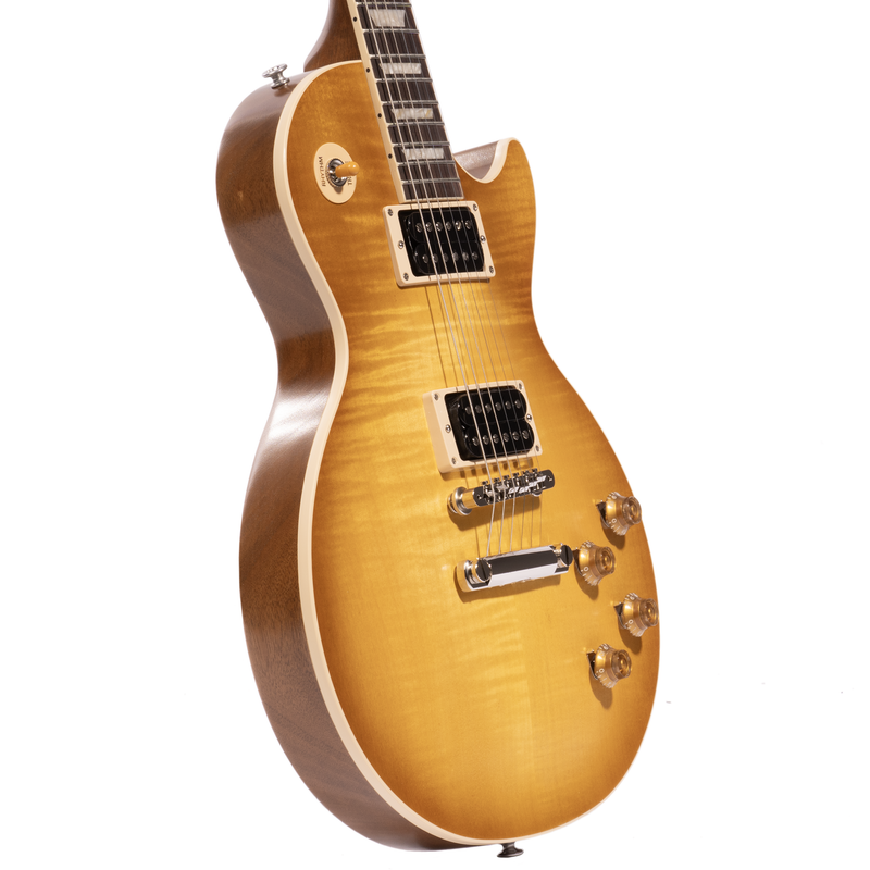 Gibson Les Paul Standard 50s Faded Electric Guitar, Vintage Honey Burst w/ Hardshell Case