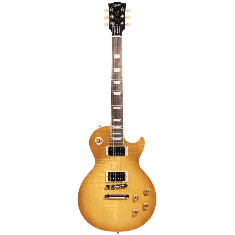 Gibson Les Paul Standard 50s Faded Electric Guitar, Vintage Honey Burst w/ Hardshell Case