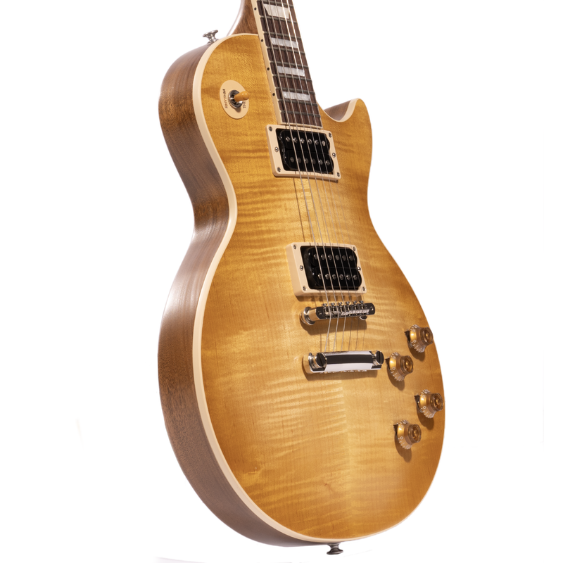 Gibson Les Paul Standard 50s Faded Electric Guitar, Vintage Honey Burst w/ Hardshell Case