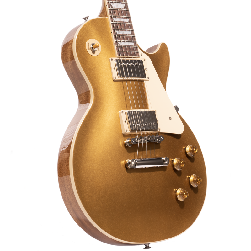 Gibson Les Paul Standard '50s Electric Guitar, Goldtop w/ Hardshell Case