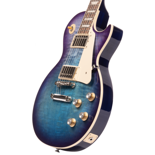 Gibson Les Paul Standard ‘60s Figured Top Electric Guitar, Blueberry Burst