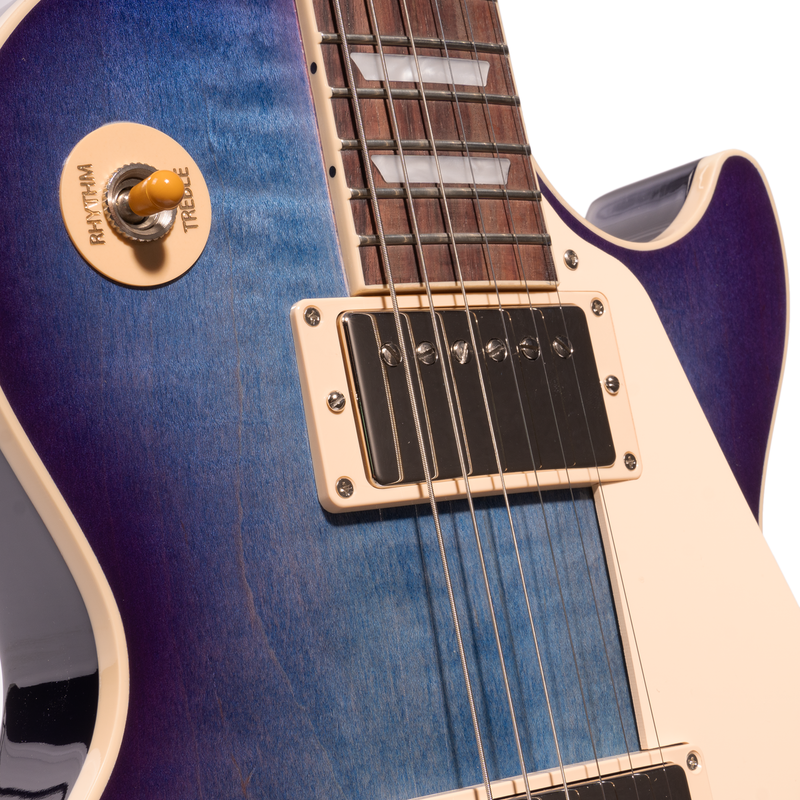 Gibson Les Paul Standard ‘60s Figured Top Electric Guitar, Blueberry Burst