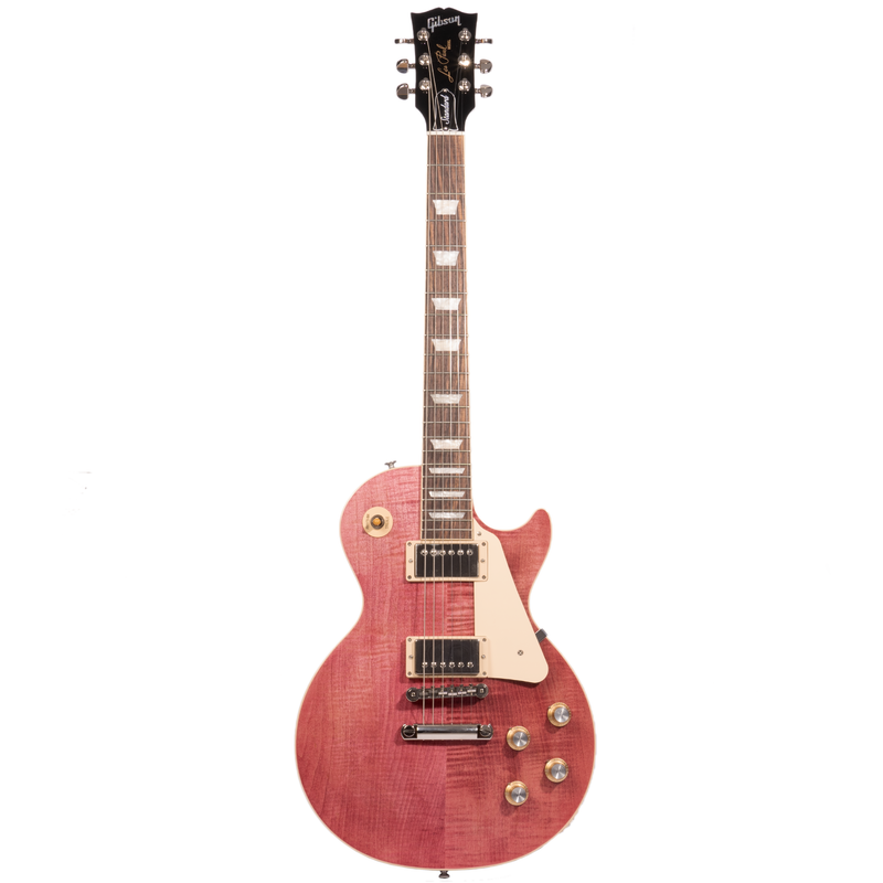 Gibson Les Paul Standard ‘60s Figured Top Electric Guitar, Translucent Fuchsia