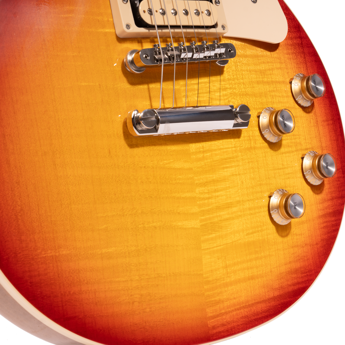 Gibson Les Paul Standard '60s Double Trouble Electric Guitar, Vintage Cherry Sunburst