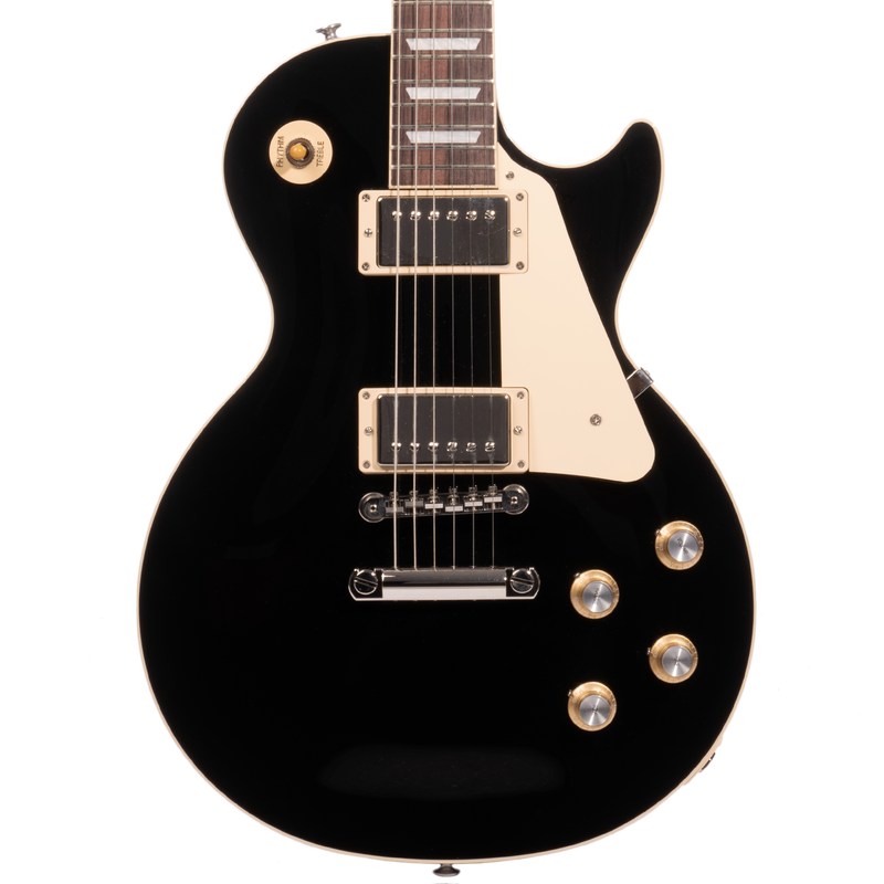 Gibson Les Paul Standard '60s Plain Top Electric Guitar, Ebony Gibson Les Paul Standard '60s Plain Top Electric Guitar, Ebony