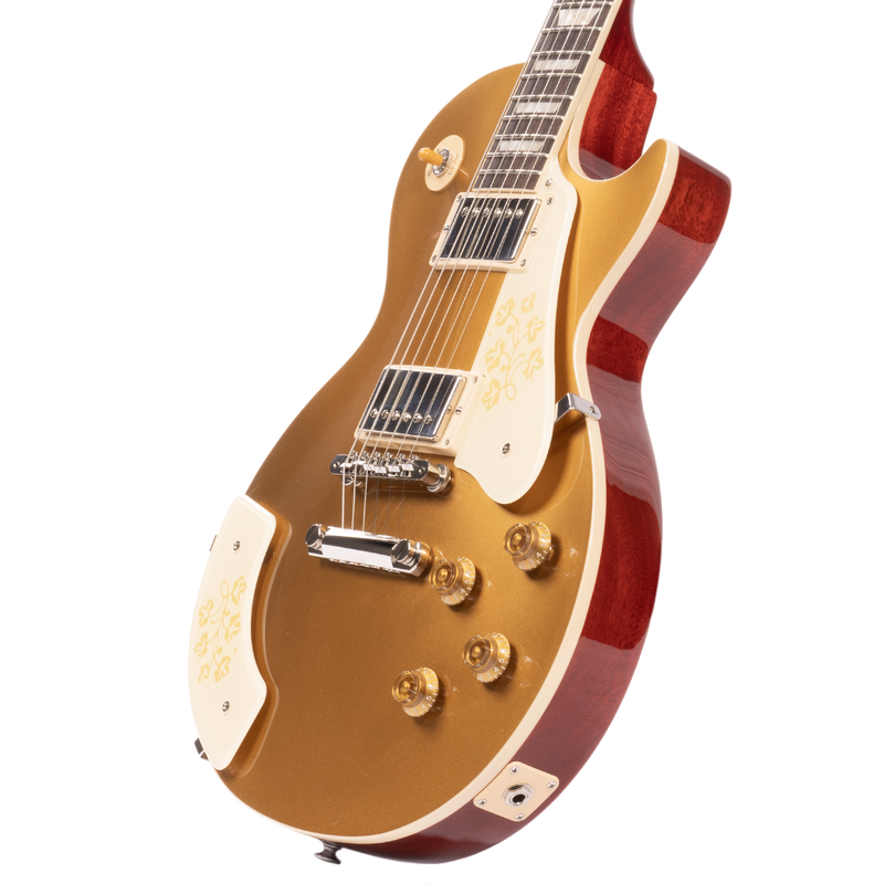 Gibson Mary Ford Les Paul Standard Electric Guitar, Goldtop, Vintage Cherry Back
