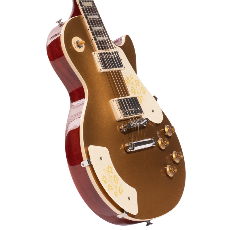 Gibson Mary Ford Les Paul Standard Electric Guitar, Goldtop, Vintage Cherry Back