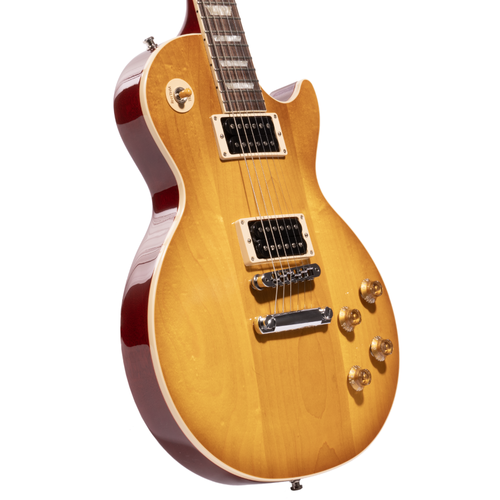 Gibson Slash "Jessica" Les Paul Standard Electric Guitar, Honey Burst/Red Back w/Case