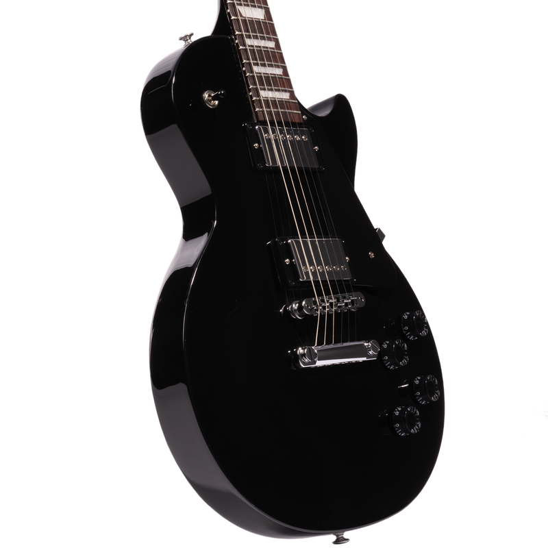 Gibson Les Paul Studio Electric Guitar, Ebony w/ Gig Bag