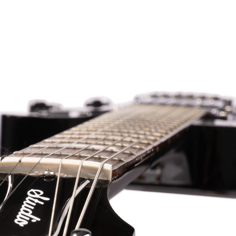 Gibson Les Paul Studio Electric Guitar, Ebony w/ Gig Bag