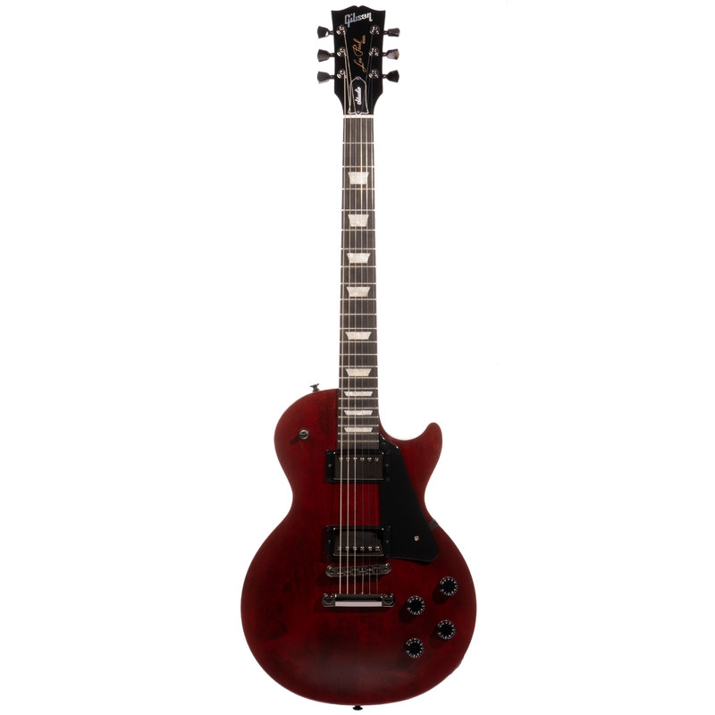 Gibson Les Paul Modern Studio Electric Guitar, Red Wine Satin w/Gigbag