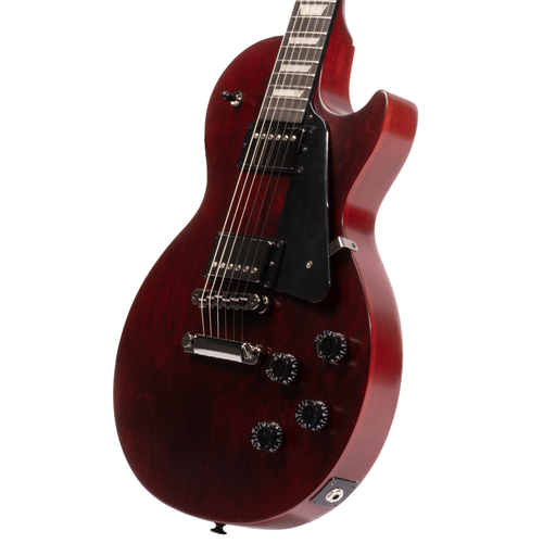 Gibson Les Paul Modern Studio Electric Guitar, Red Wine Satin w/Gigbag