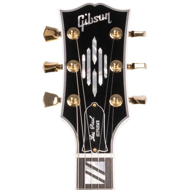 Gibson Les Paul Supreme Electric Guitar, AAA Flame Maple Top, Ebony Burst