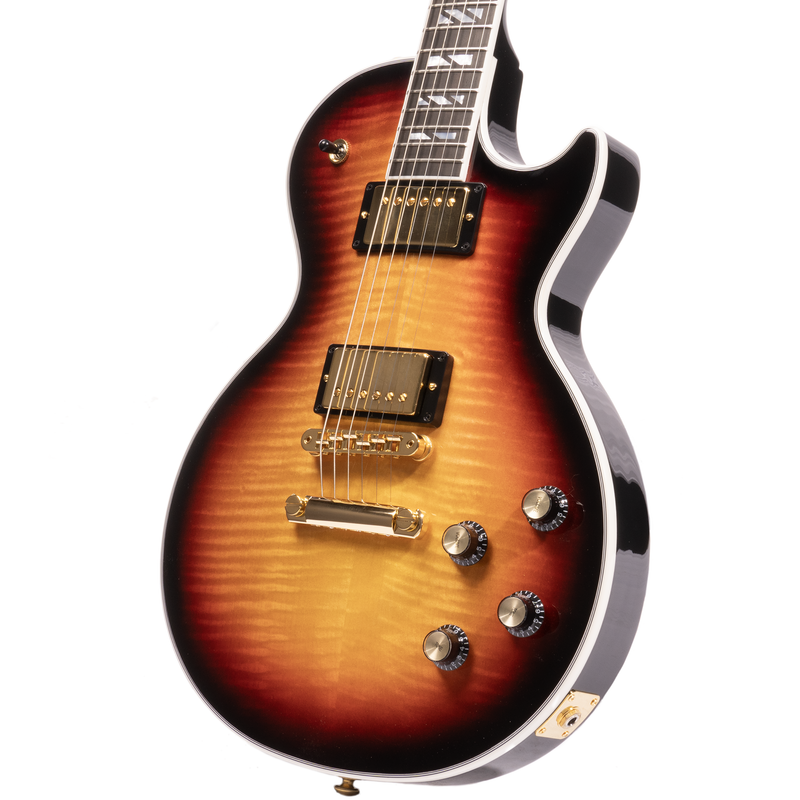 Gibson Les Paul Supreme Electric Guitar, AAA Flame Maple Top, Fireburst