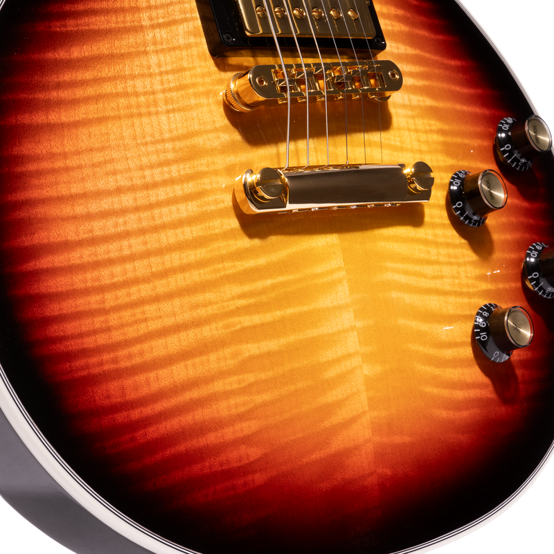 Gibson Les Paul Supreme Electric Guitar, AAA Flame Maple Top, Fireburst