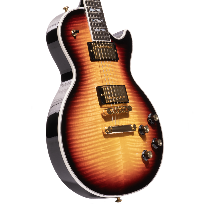 Gibson Les Paul Supreme Electric Guitar, AAA Flame Maple Top, Fireburst