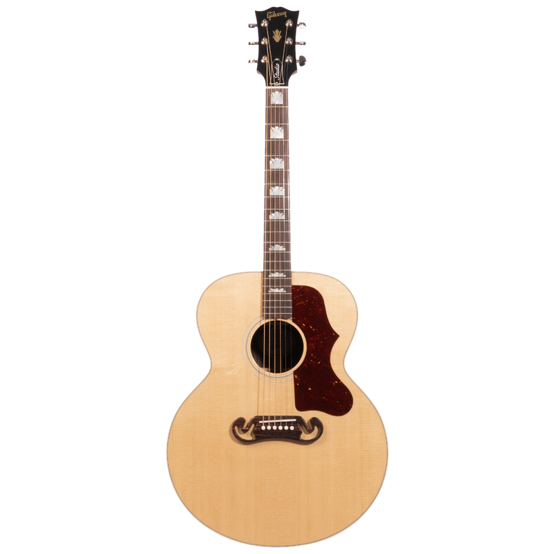 Gibson SJ-200 Studio Rosewood Acoustic-Electric Guitar, Gloss Top, Natural