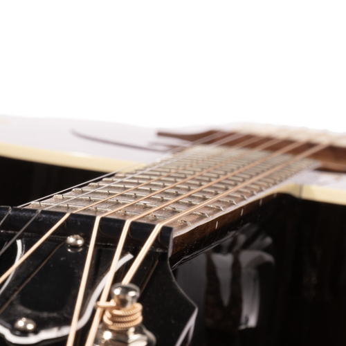 Gibson J-45 Standard Acoustic/Electric Guitar, Adirondack Red Spruce Top, Honeyburst w/Case