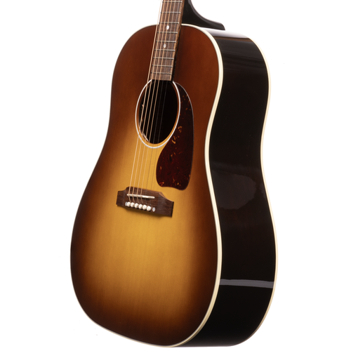 Gibson J-45 Standard Acoustic/Electric Guitar, Adirondack Red Spruce Top, Honeyburst w/Case