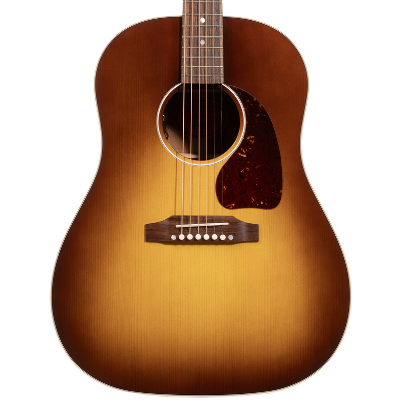 Gibson J-45 Standard Acoustic/Electric Guitar, Adirondack Red Spruce Top, Honeyburst w/Case