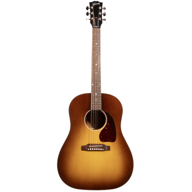 Gibson J-45 Standard Acoustic/Electric Guitar, Adirondack Red Spruce Top, Honeyburst w/Case