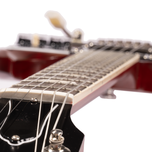 Gibson SG Standard ’61 Faded Maestro Vibrola Electric Guitar, Vintage Cherry