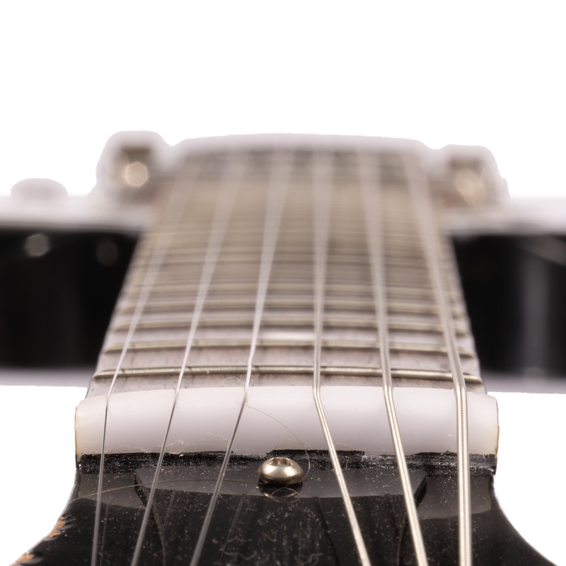 Gibson Custom Shop 1963 SG Junior Reissue Electric Guitar, Murphy Lab Light Aged, Silver Fox