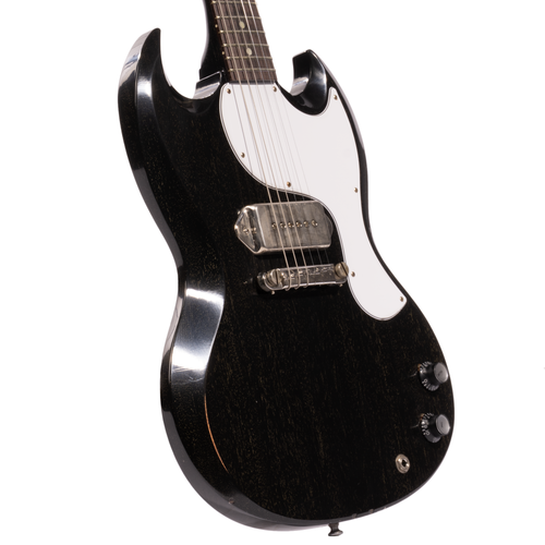 Gibson Custom Shop 1963 SG Junior Reissue Electric Guitar, Murphy Lab Light Aged, Silver Fox