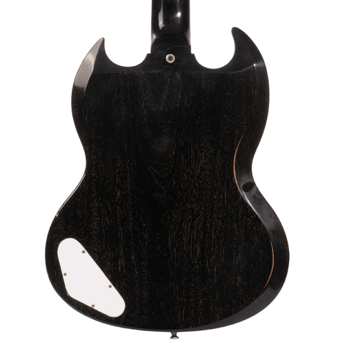 Gibson Custom Shop 1963 SG Junior Reissue Electric Guitar, Murphy Lab Light Aged, Silver Fox