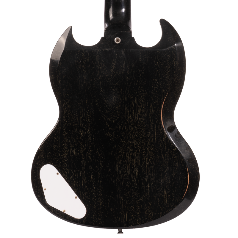 Gibson Custom Shop 1963 SG Junior Reissue Electric Guitar, Murphy Lab Light Aged, Silver Fox