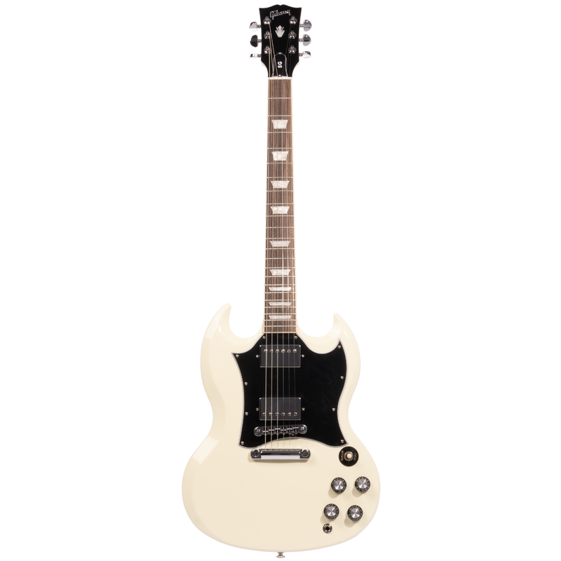 Gibson SG Standard Custom Color Electric Guitar, Classic White