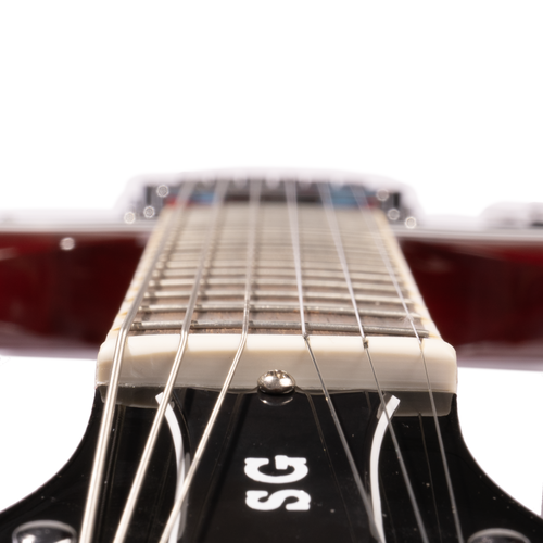 Gibson SG Standard Electric Guitar, Left-handed, Heritage Cherry with Hardshell Case